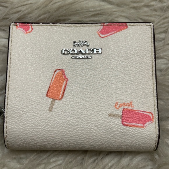 COACH Snap Wallet With Popsicle Print - Picture 3 of 13
